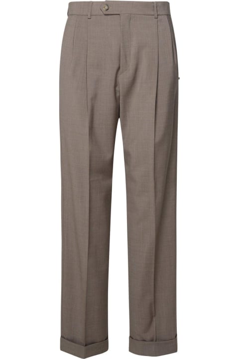SportMax Pants & Shorts for Women SportMax Button Detailed Straight Leg Pants