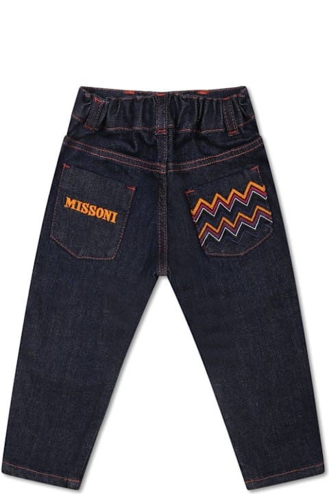 Bottoms for Baby Girls Missoni Kids Jeans Con Logo