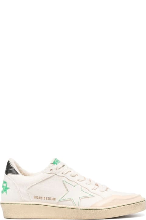 Sale for Women Golden Goose Ball Star Low-top Canvas Sneakers