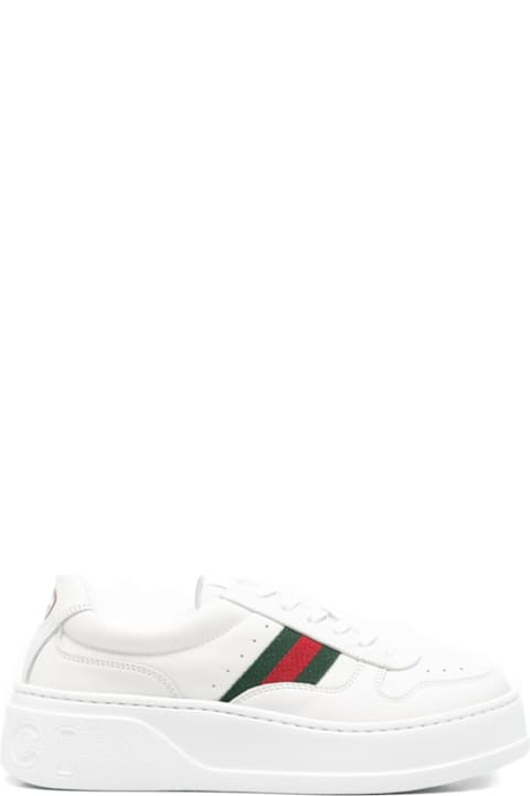 Gucci Chunky Leather Sneakers