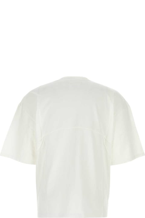 Reebok Topwear for Men Reebok White Cotton Oversize T-shirt