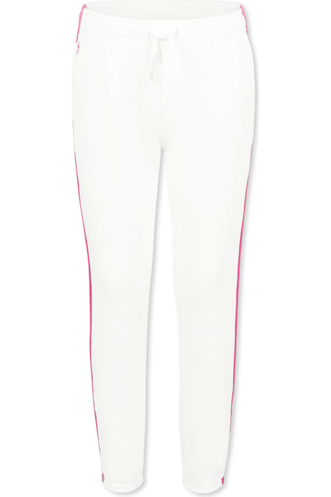 أدوات منزلية Ralph Lauren White Trousers For Girl With Horse