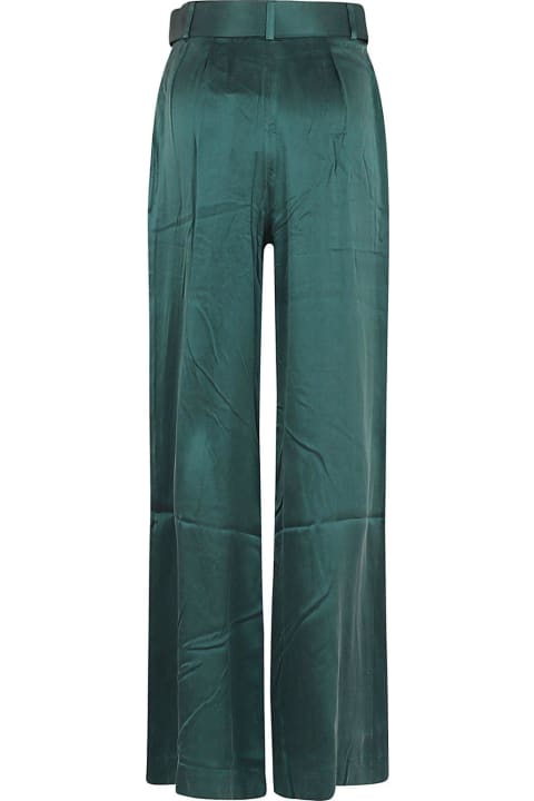 Zimmermann Pants & Shorts for Women Zimmermann Wide Leg Satin Trousers