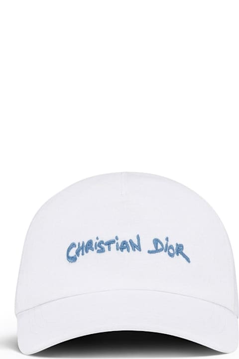 メンズ Diorのアクセサリー Dior Cotton Signature Cap