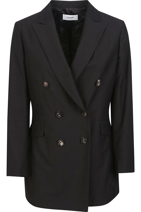 Saulina Milano Coats & Jackets for Women Saulina Milano Saulina Jackets Black