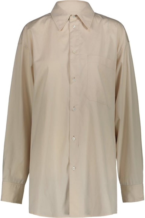 Lemaire Topwear for Women Lemaire Overlapping-panelled Buttoned Shirt