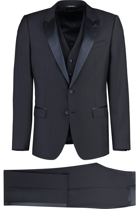 Dolce & Gabbana Clothing for Men Dolce & Gabbana Wool And Silk Three-pieces Suit