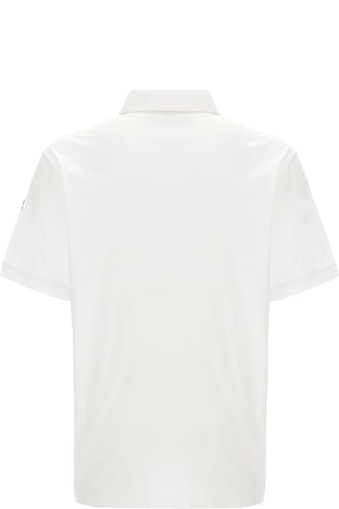 Moncler Men Moncler Logo Patch Polo Shirt