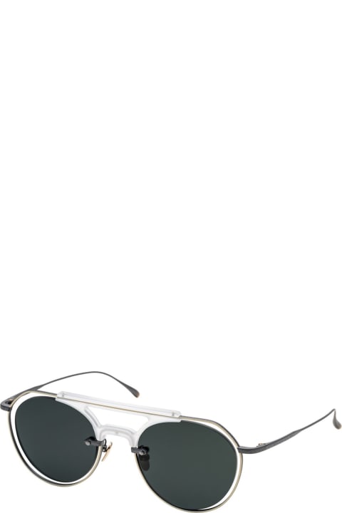 Masunaga نظارات لـ القسم الرجالي Masunaga Masunaga By Kenzo Takada Rhea S20 Sunglasses