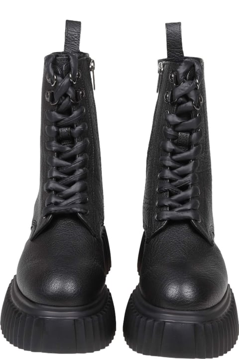 AGL Shoes for Women AGL Marina Ankle Boot In Black Leather