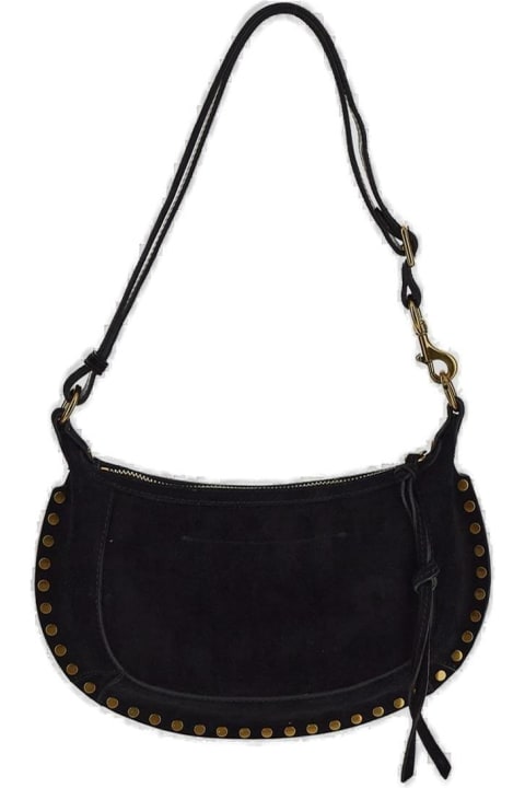 Homeware Isabel Marant Oskan Moon Zipped Medium Shoulder Bag