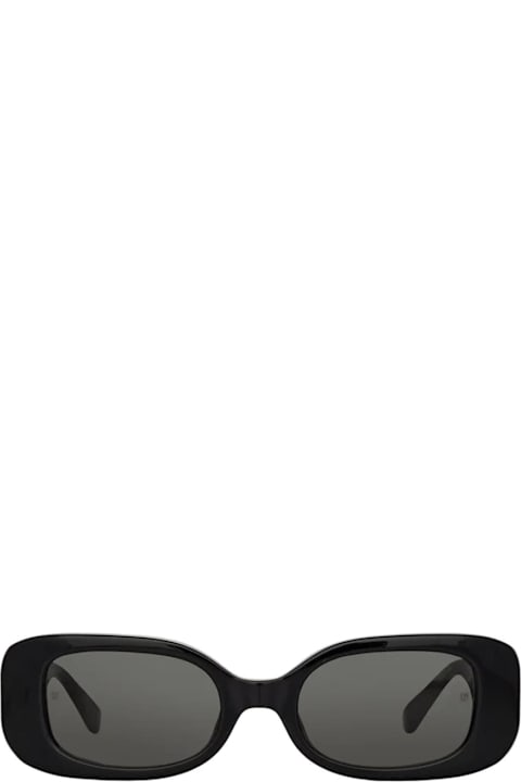 Linda Farrow for Kids Linda Farrow Lola - Black / Yellow Gold Sunglasses