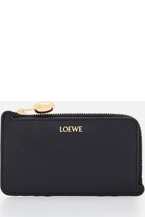 Loewe Wallets for Women Loewe Pebble Coin Carholder