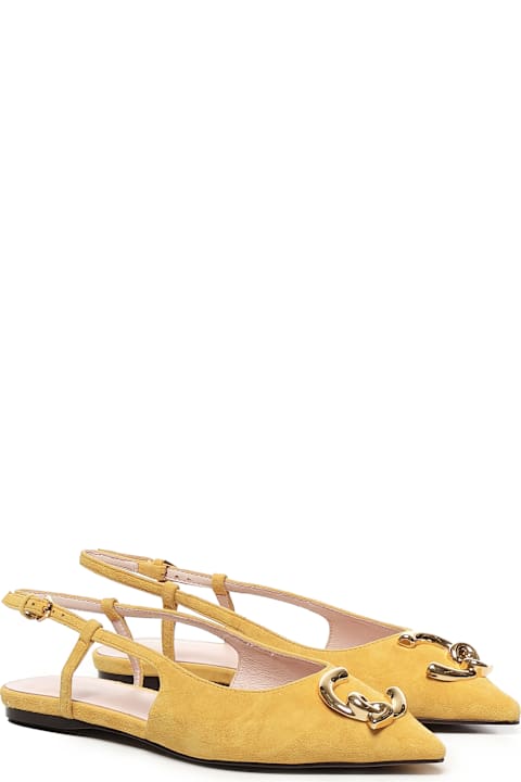 Coccinelle for Women Coccinelle C-me Flat Slingback In Suede