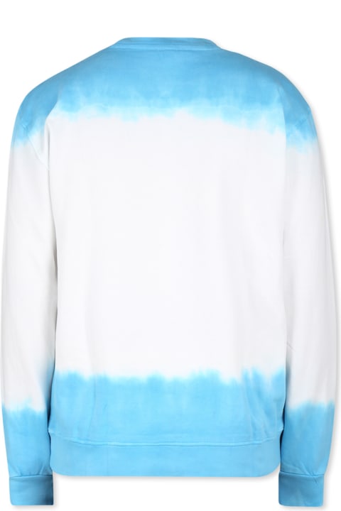 Homeware Diadora White Sweatshirt For Boy With Logo