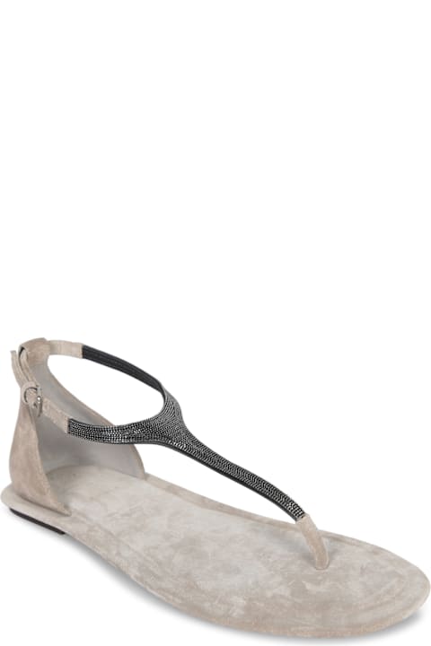 Brunello Cucinelli Sandals for Women Brunello Cucinelli Sandals With Decoration