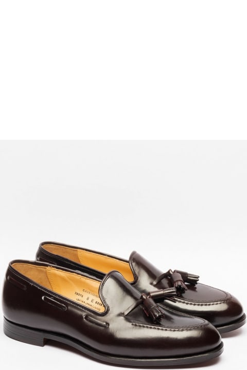 Loafers & Boat Shoes for Men Crockett & Jones Burgundy Cordovan Tassel Loafer