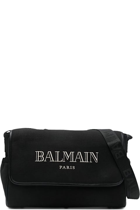 Balmain for Girls Balmain Bag With Logo Embroidery