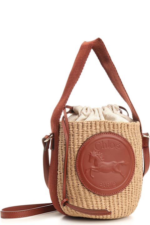 Homeware Chloé 'horse Medal' Small Basket Bag