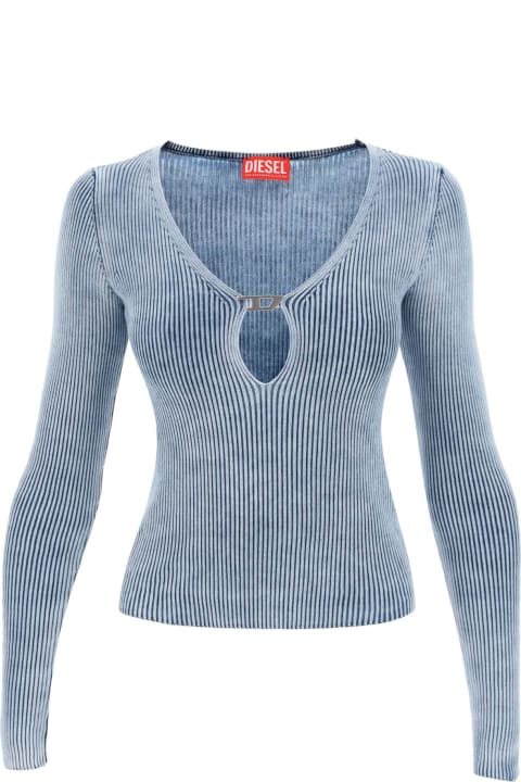 Diesel Sweaters for Women Diesel Blue M-teri Sweater