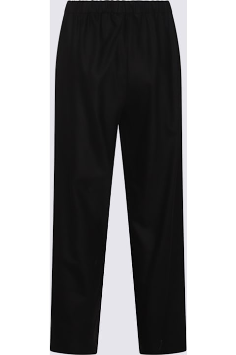 'S Max Mara Pants & Shorts for Women 'S Max Mara Black Wool Pants