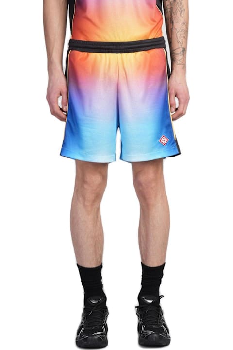 Casablanca Pants for Men Casablanca Logo Printed Bermuda Shorts