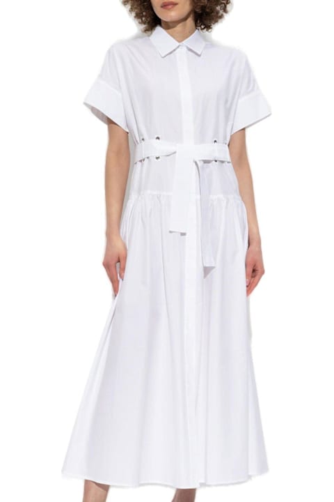 أدوات منزلية Max Mara Agoraio Belted Short-sleeved Midi Dress