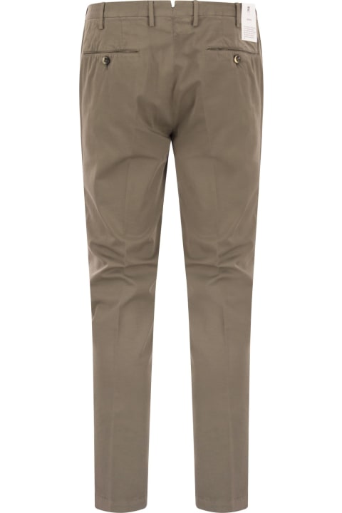 Fashion for Men PT Torino Superslim Trousers In Cotton And Silk