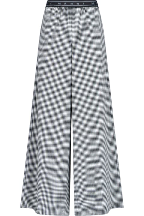 Homeware Marni Plaid Palazzo Pants