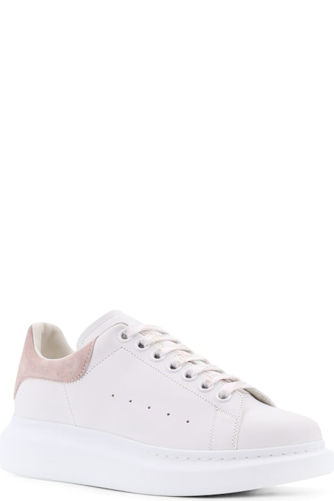 Homeware Alexander McQueen Larry Leather Sneakers With Logo Detail
