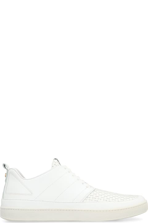Homeware Volta Bosco Leather Low-top Sneakers