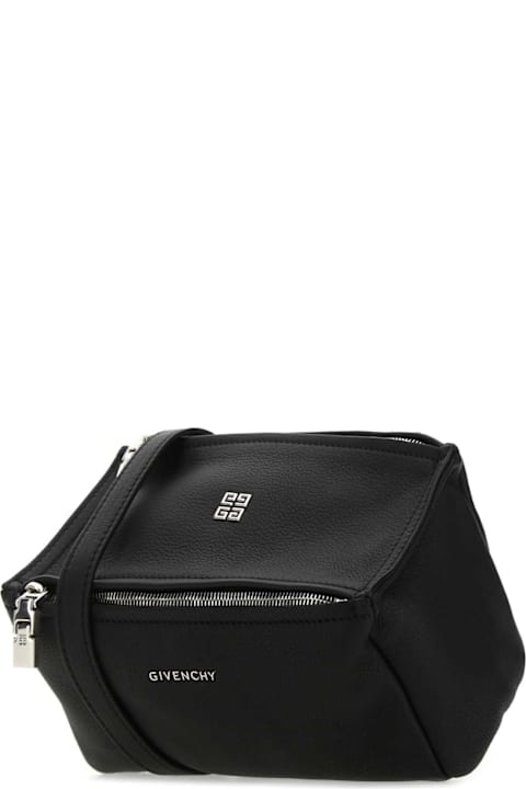 Sale for Women Givenchy Black Leather Mini Pandora Crossbody Bag