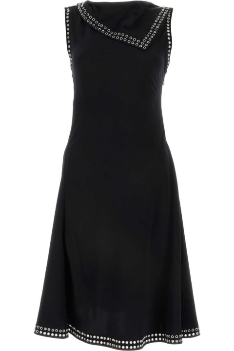 Homeware Burberry Black Satin Dress