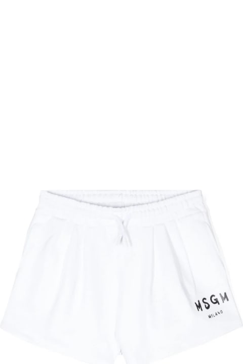 Bottoms for Boys MSGM Shorts Con Logo