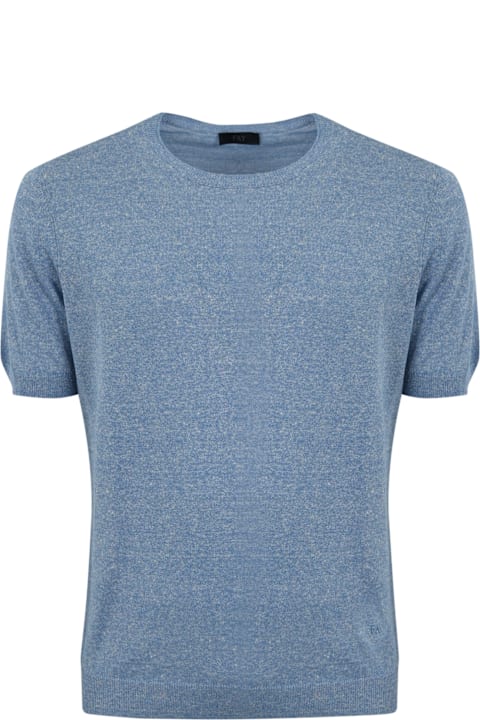 Fay for Men Fay Linen And Cotton T-shirt