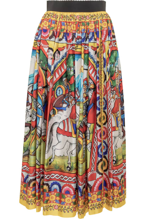 ウィメンズ Dolce & Gabbanaのスカート Dolce & Gabbana Long Skirt