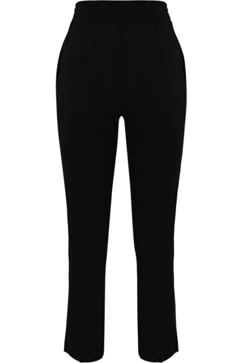 Elisabetta Franchi Pants & Shorts for Women Elisabetta Franchi Straight Trousers With Buckle