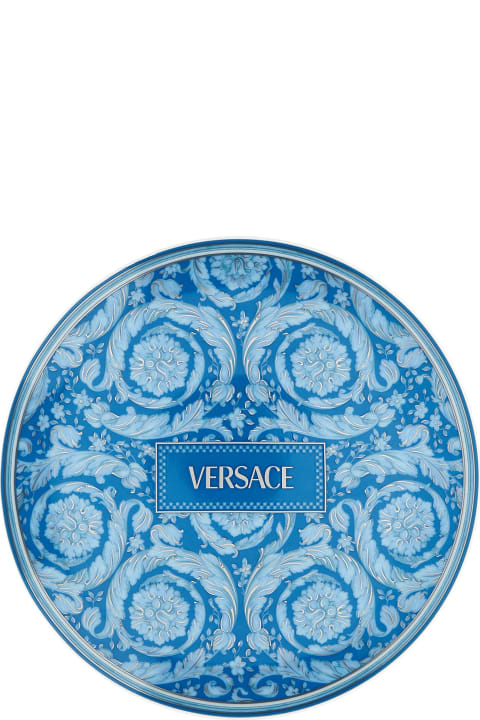 Home Décor Versace 'barocco Teal' Saucer