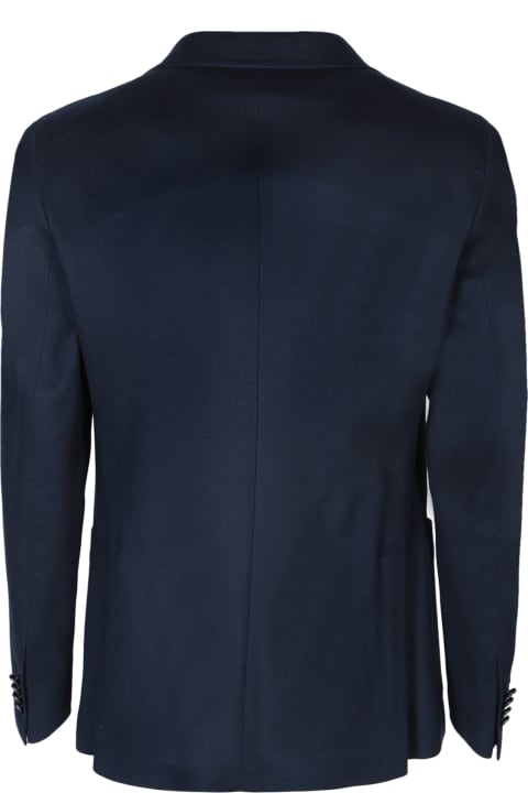 Tagliatore Coats & Jackets for Men Tagliatore Single-breasted Blue Jacket