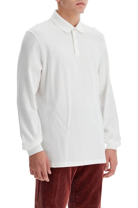 Brunello Cucinelli Topwear for Men Brunello Cucinelli Long-sleeved Piquã© Polo