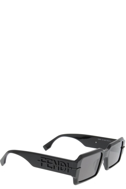 Eyewear for Men Fendi Eyewear Rectangle Frame Sunglasses