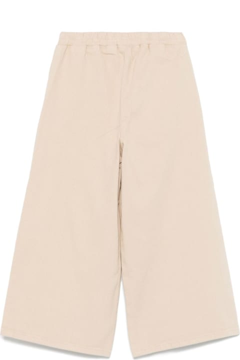 Emporio Armani Bottoms for Girls Emporio Armani Beige Girl Trousers