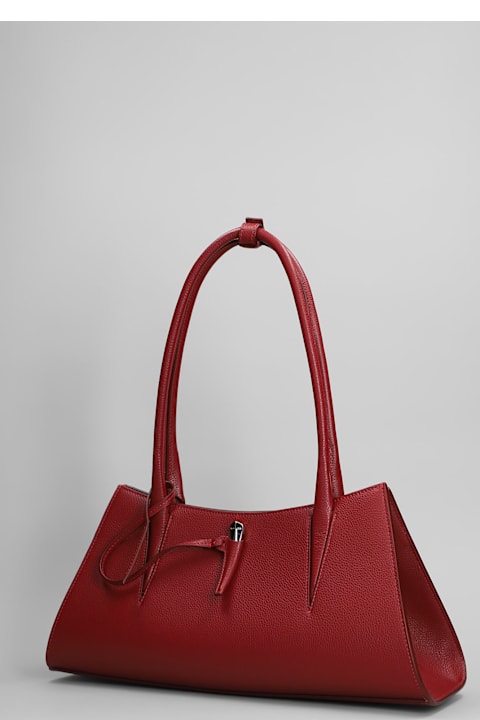 Mugler for Women Mugler Shoulder Bag In Red Leather
