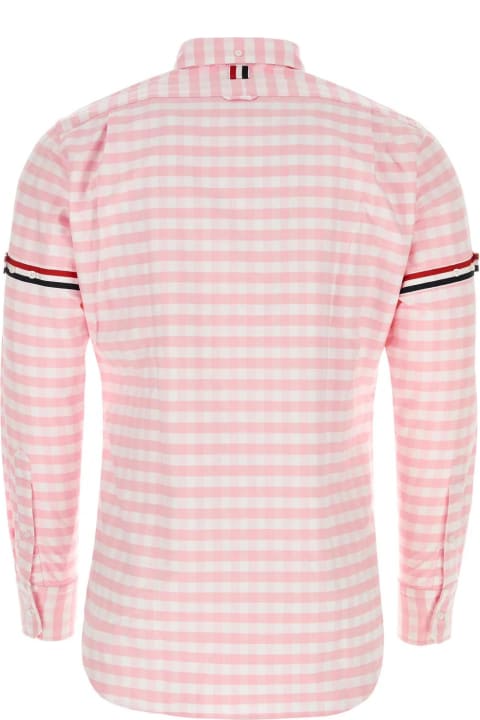 Thom Browne for Men Thom Browne Embroidered Oxford Shirt