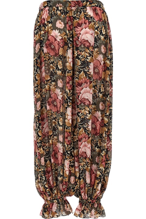 Chloé Pants & Shorts for Women Chloé Silk Charmeuse Pants