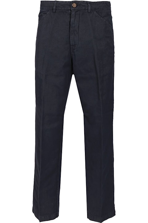 Original Vintage Style Clothing for Men Original Vintage Style Cotton And Linen Blend Trousers