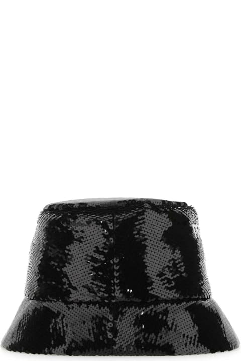 Prada for Women Prada Black Sequins Bucket Hat