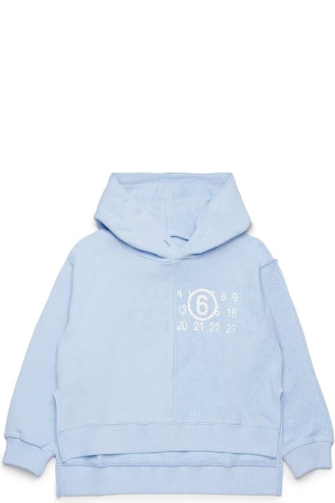 MM6 Maison Margiela Sweaters & Sweatshirts for Boys MM6 Maison Margiela Logo Printed Hoodie