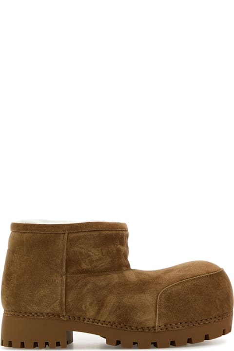 Boots for Men Balenciaga Alaska Fur Bootie