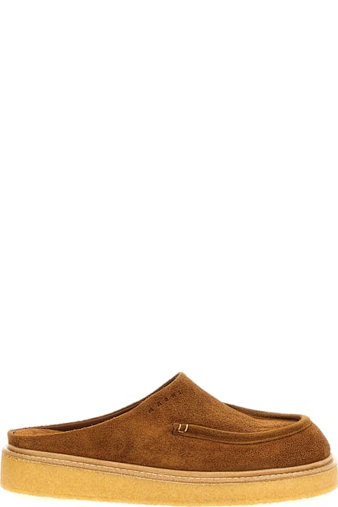Marni Shoes for Men Marni Suede Sabot